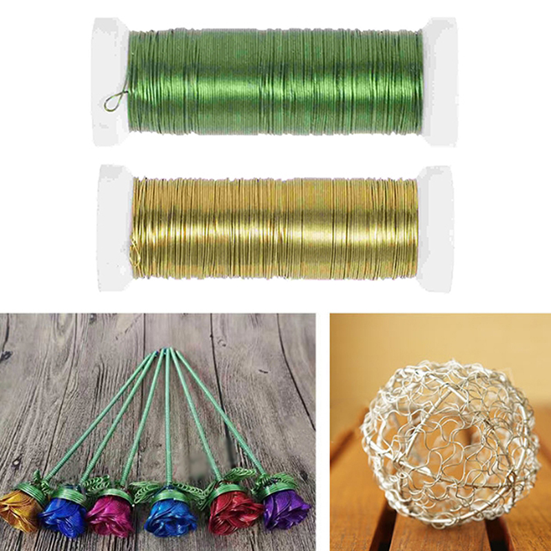 ลวดสำหรับงานฝีมือ ลวดจัดดอกไม้ - Wire Stem Florist บทวิจารณ์และราคา