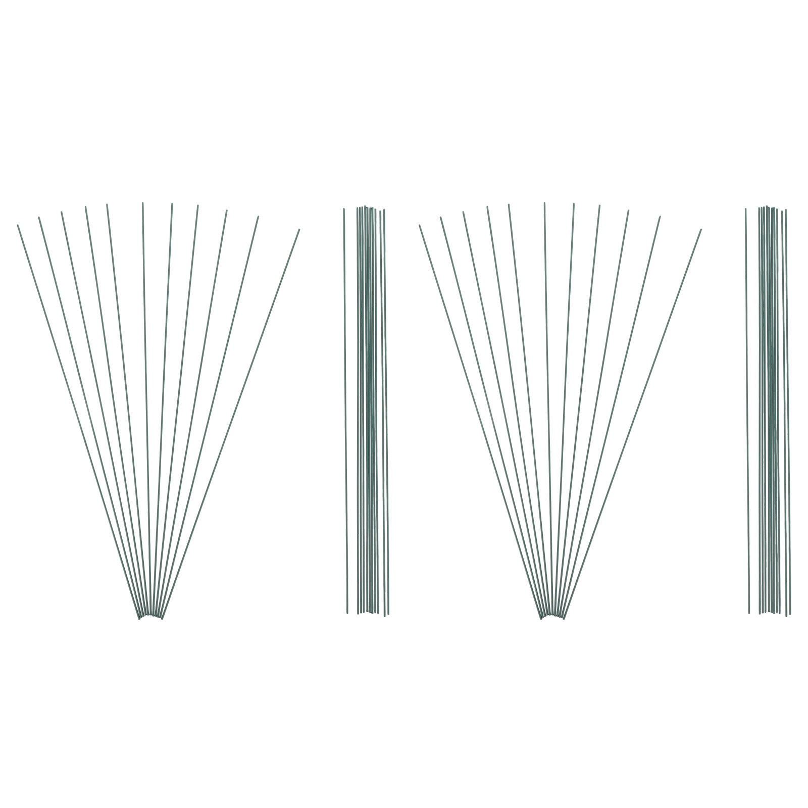 ลวดเหล็กสำหรับจัดดอกไม้สีเขียว - Wire Stem Florist บทวิจารณ์และราคา