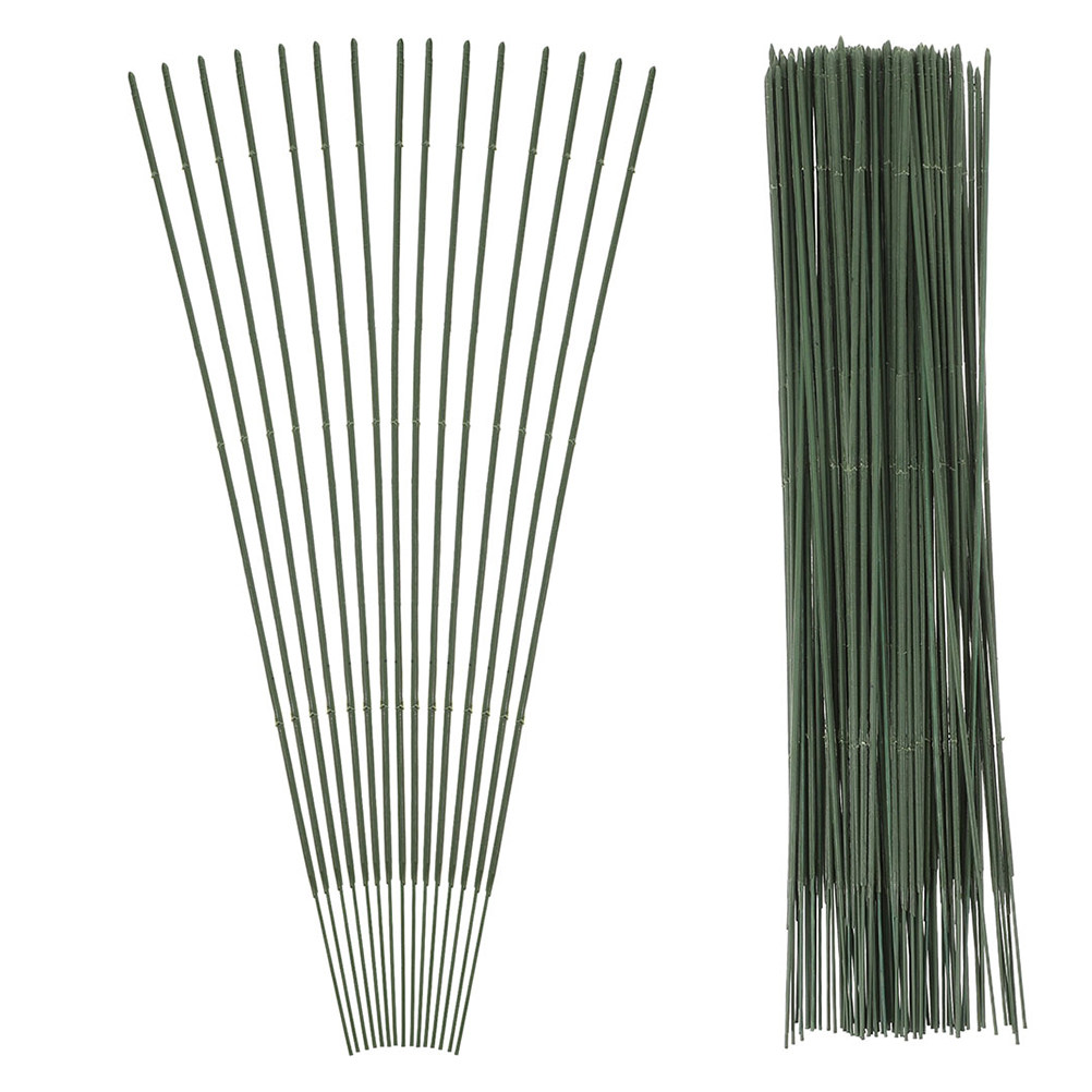 ลวดจัดดอกไม้สีเขียว 100 ชิ้น ล - Wire Stem Florist บทวิจารณ์และราคา