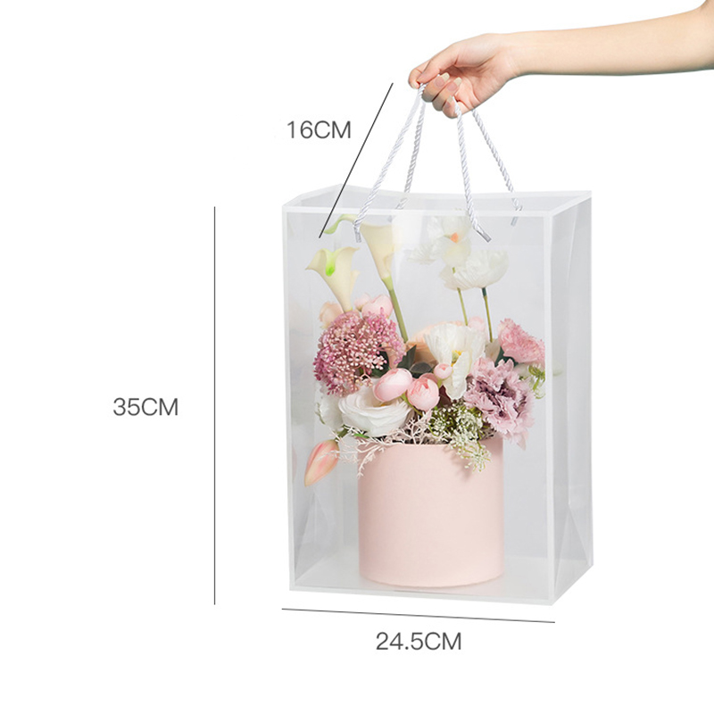 Transparent Tote Bag Flower Bo - Longs Florist Supply บทวิจารณ์และราคา